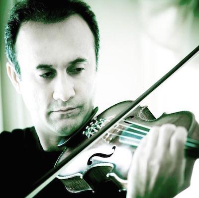 Keyavash Nourai playing violin